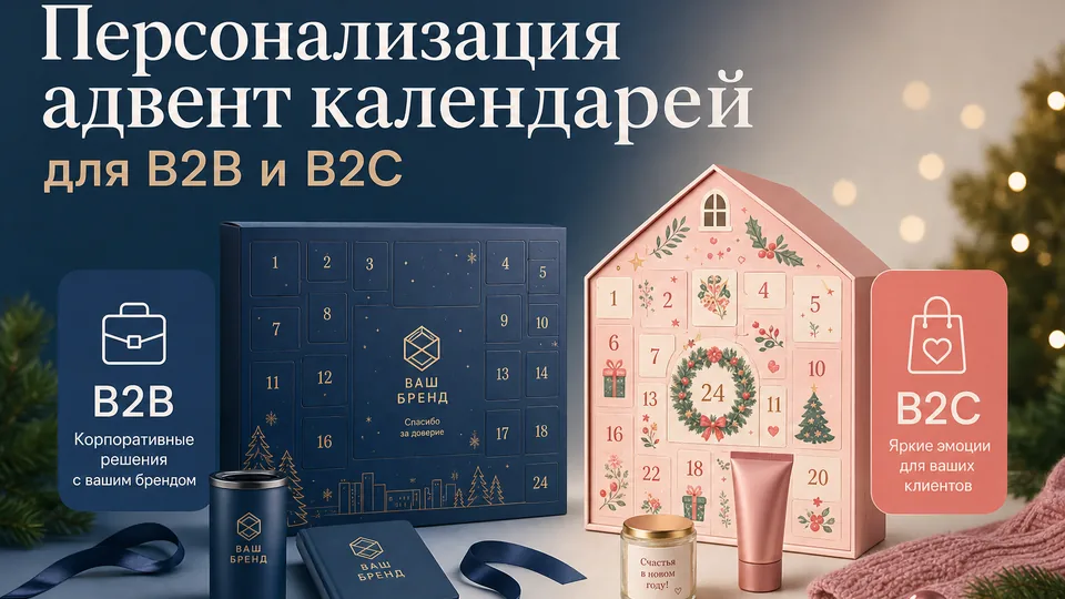 Персонализация адвент-календарей для B2B и B2C: разбор на реальных сценариях